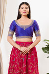 Delicate Embroidered Sleeves And Neckline Blouse
