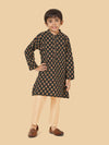 Boys Cotton Kurta Pyjama Set