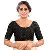 Vamas Mina Butti Silk Round Neck Blouse