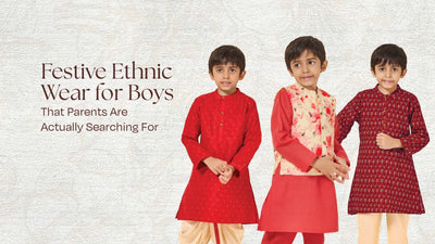Festive Ethnic Wear for Boys That Parents Are Actually Searching For