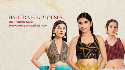 What Is a Halter Neck Blouse and Why Everyone's Suddenly Buying One