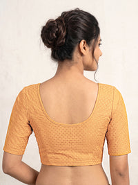 Vamas Dobby Stretchable Readymade Blouse