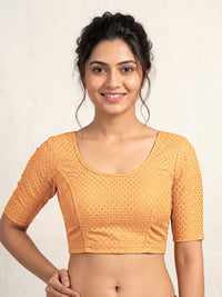 Vamas Dobby Stretchable Readymade Blouse