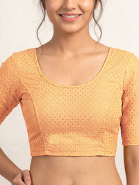 Vamas Dobby Stretchable Readymade Blouse