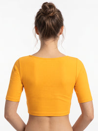 Vamas Ribbed Stretchable Readymade Blouse