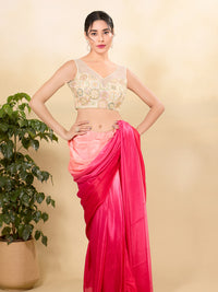 Designer Net Pattern Threadwork Embroidery Blouse