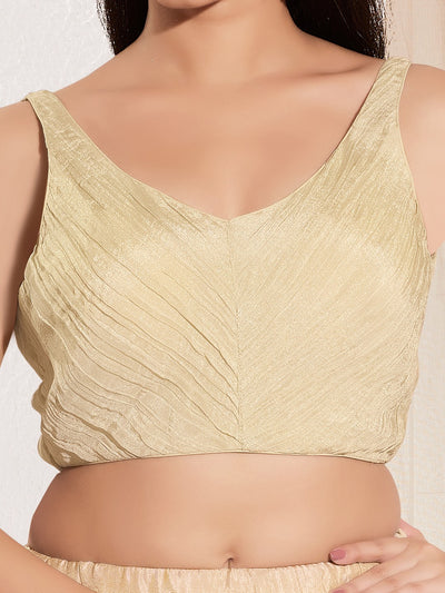 Designer Crush Tissue V Neck Blouse