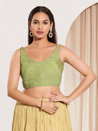 Designer Crush Tissue V Neck Blouse