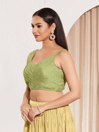 Designer Crush Tissue V Neck Blouse