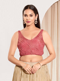 Designer Crush Tissue V Neck Blouse