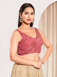 Designer Crush Tissue V Neck Blouse