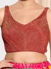 Designer Crush Tissue V Neck Blouse