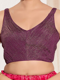 Designer Crush Tissue V Neck Blouse