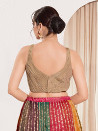 Designer Crush Tissue V Neck Blouse