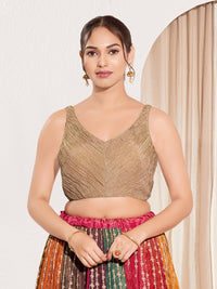 Designer Crush Tissue V Neck Blouse