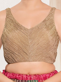 Designer Crush Tissue V Neck Blouse