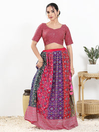 Red Pujo Special Blouse