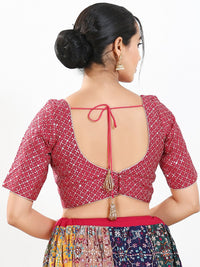 Red Pujo Special Blouse