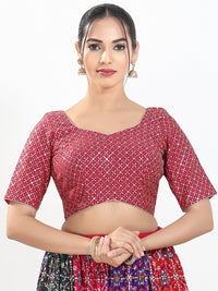 Red Pujo Special Blouse