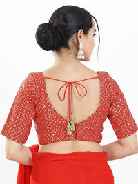 Red Pujo Special Blouse