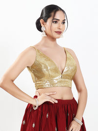Sequence Spegetti Party Wear Blouse