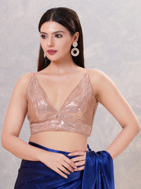 Sequence Spegetti Party Wear Blouse