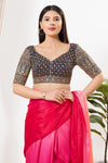 Paisley Embroidered Blouse With Gorgeous Pattern