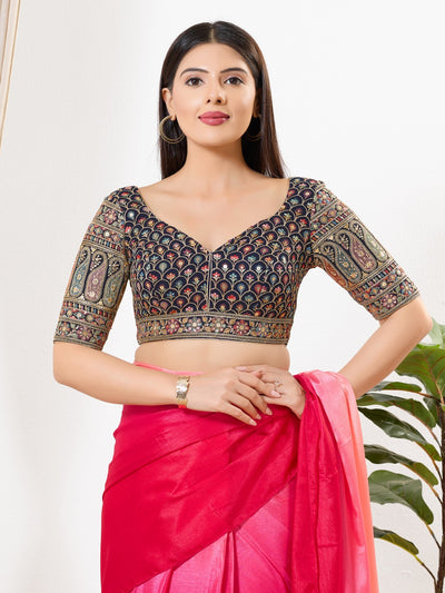 Paisley Embroidered Blouse With Gorgeous Pattern