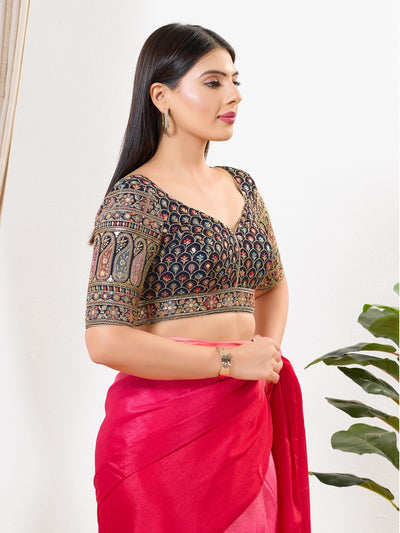 Paisley Embroidered Blouse With Gorgeous Pattern