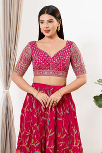 Paisley Embroidered Blouse With Gorgeous Pattern