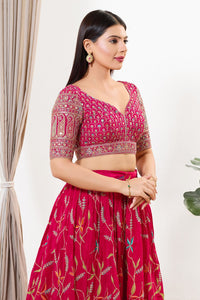 Paisley Embroidered Blouse With Gorgeous Pattern