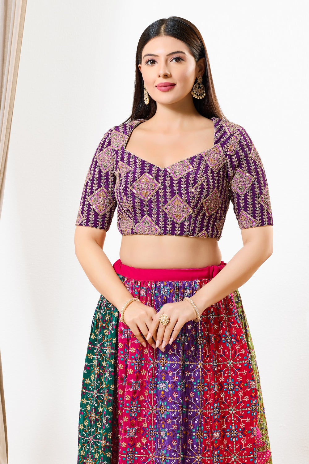Madhuri Dixit Didi Tera Dewar Styled Blouse