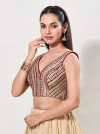 Designer Lace Zari Blouse