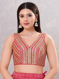 Designer Lace Zari Blouse