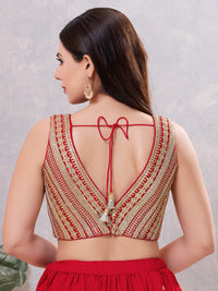 Designer Lace Zari Blouse