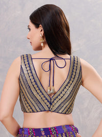 Designer Lace Zari Blouse