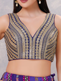 Designer Lace Zari Blouse