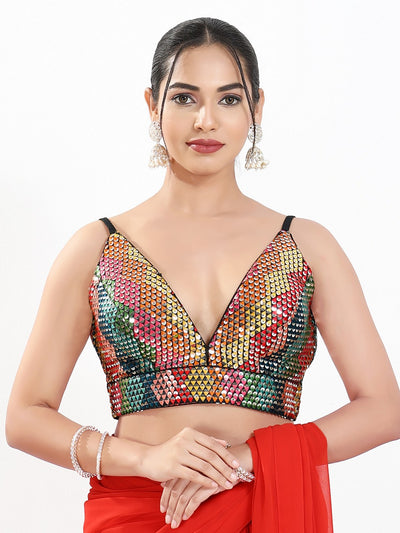 Party Wear Special Multi Blouse