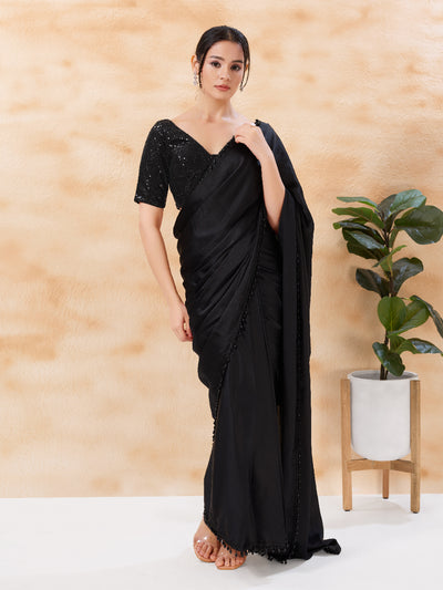 Sequence Yoke Elbow Sleeves Blouse