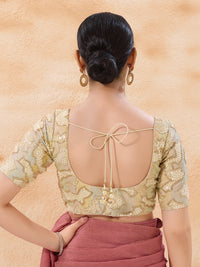 Gold Cut-Dana Embroidered Blouse