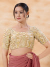 Gold Cut-Dana Embroidered Blouse