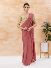 Gold Cut-Dana Embroidered Blouse