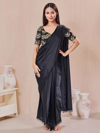 Sequence Waves Embroidery Partywear Blouse