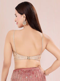 Vamas Cocktail Wear Spegetti Blouse With Buckle Closure