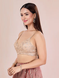 Vamas Cocktail Wear Spegetti Blouse With Buckle Closure