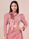 Vamas Brigerton Inspired Bow Full Slevess Blouse