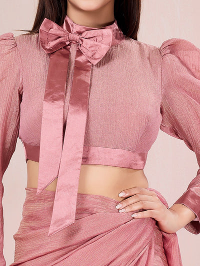 Vamas Brigerton Inspired Bow Full Slevess Blouse