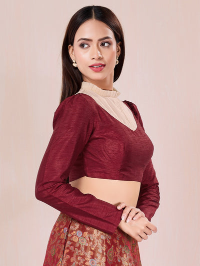 Vamas Brigerton Inspired Royal Silk Blouse