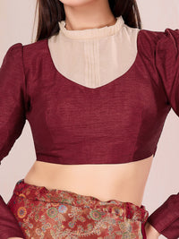 Vamas Brigerton Inspired Royal Silk Blouse