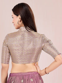 Vamas Brigerton Inspired Brocade Collar Blouse